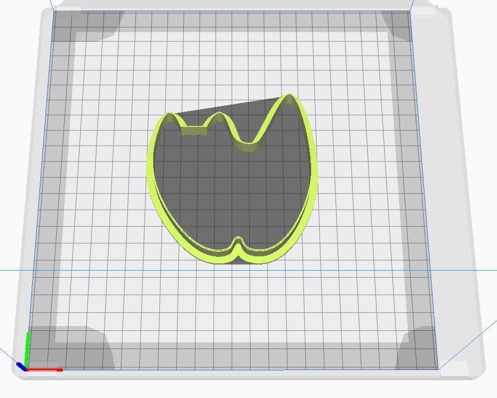 Cookie cutter - Cat 3D print model_2