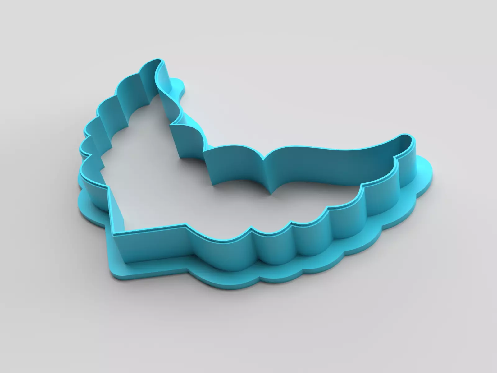Cookie cutter - Wings 3D print model