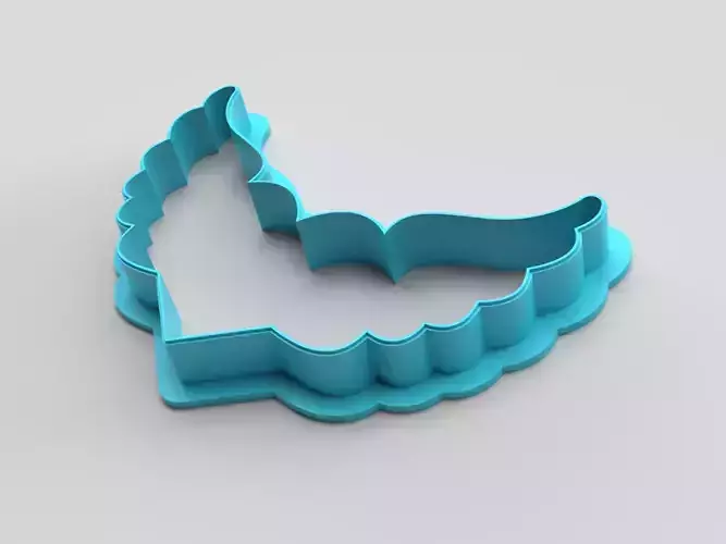 Cookie cutter - Wings 3D print model