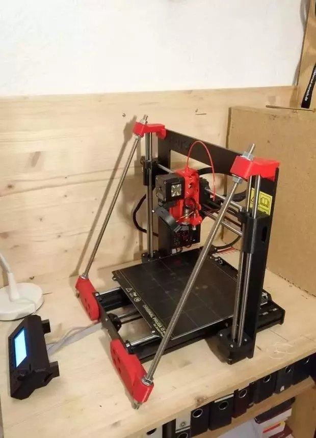 Prusa i3 MK3 and MK2 frame stiffening reinforcement 3D print model_0