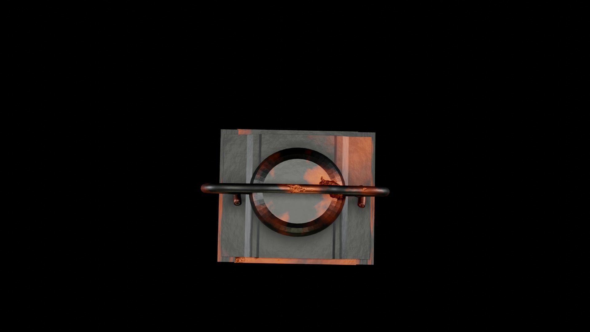  Old hand lamp 3D print model_3