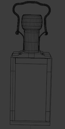  Old hand lamp 3D print model_6
