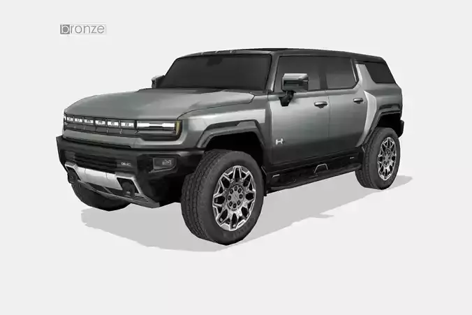 GMC Hummer EV SUV 2024 Low-poly 3D model