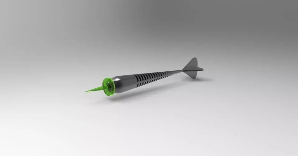 Flow Simulation for Arrow Free 3D model