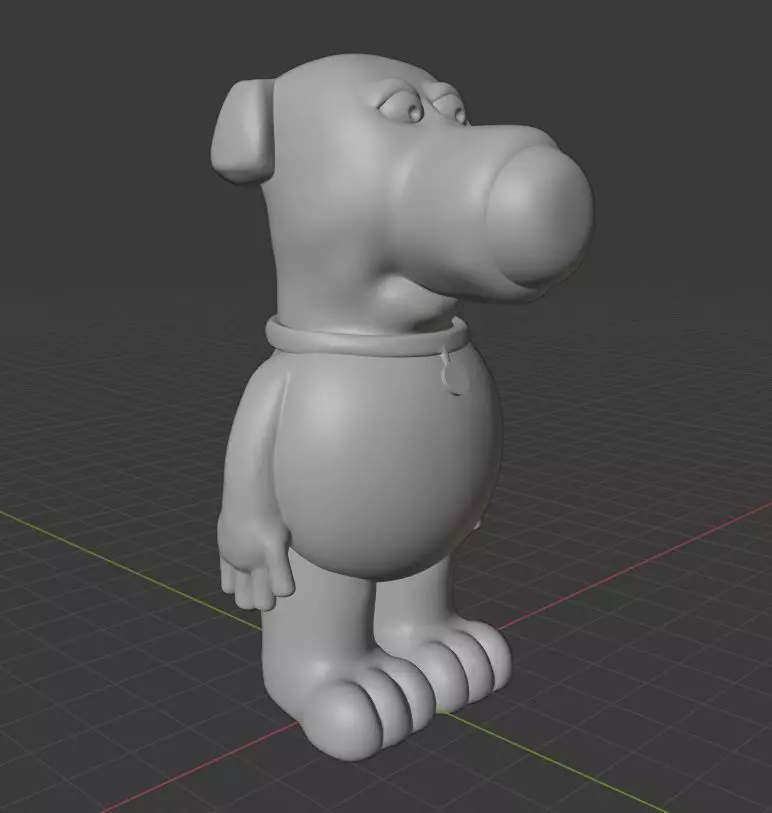 Brian Griffin 3D print model_0