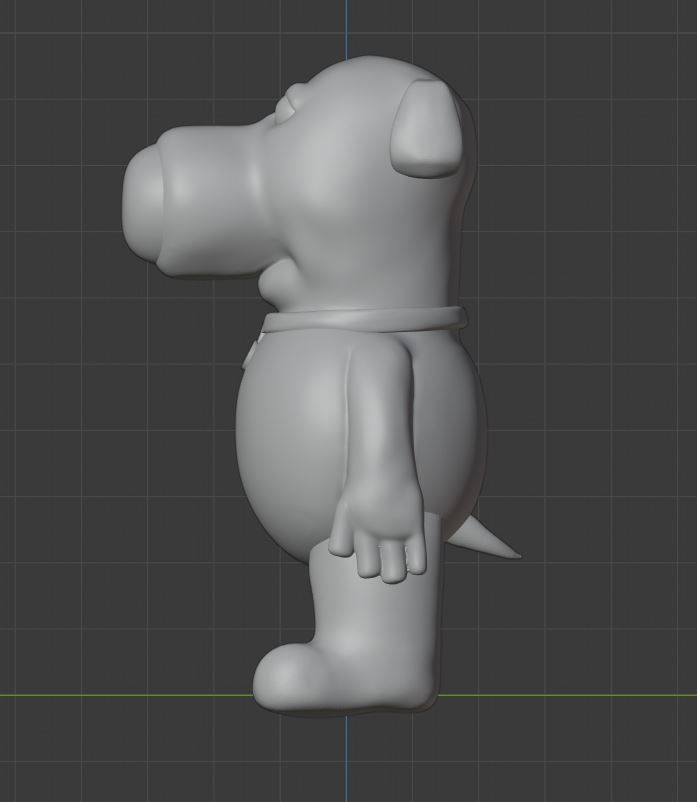 Brian Griffin 3D print model_3