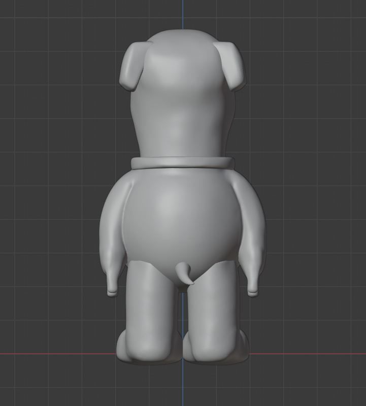 Brian Griffin 3D print model_4