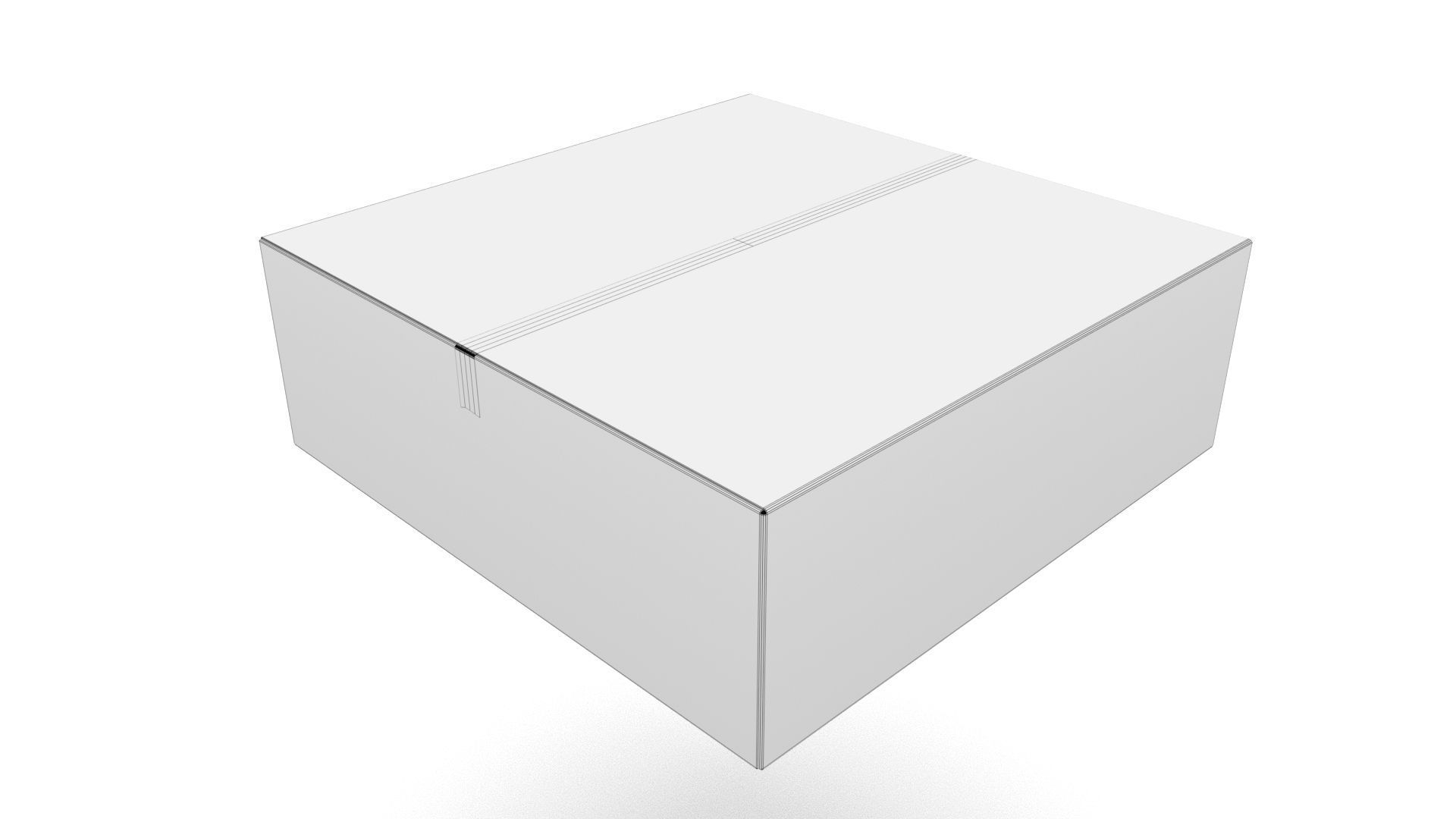 Cardboard box 15 3D model_10