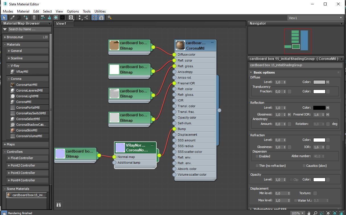 Cardboard box 15 3D model_13