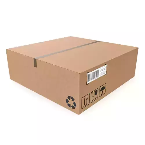 Cardboard box 15 3D model