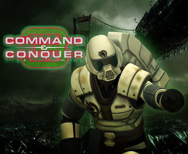 Commando GDI 3D print model