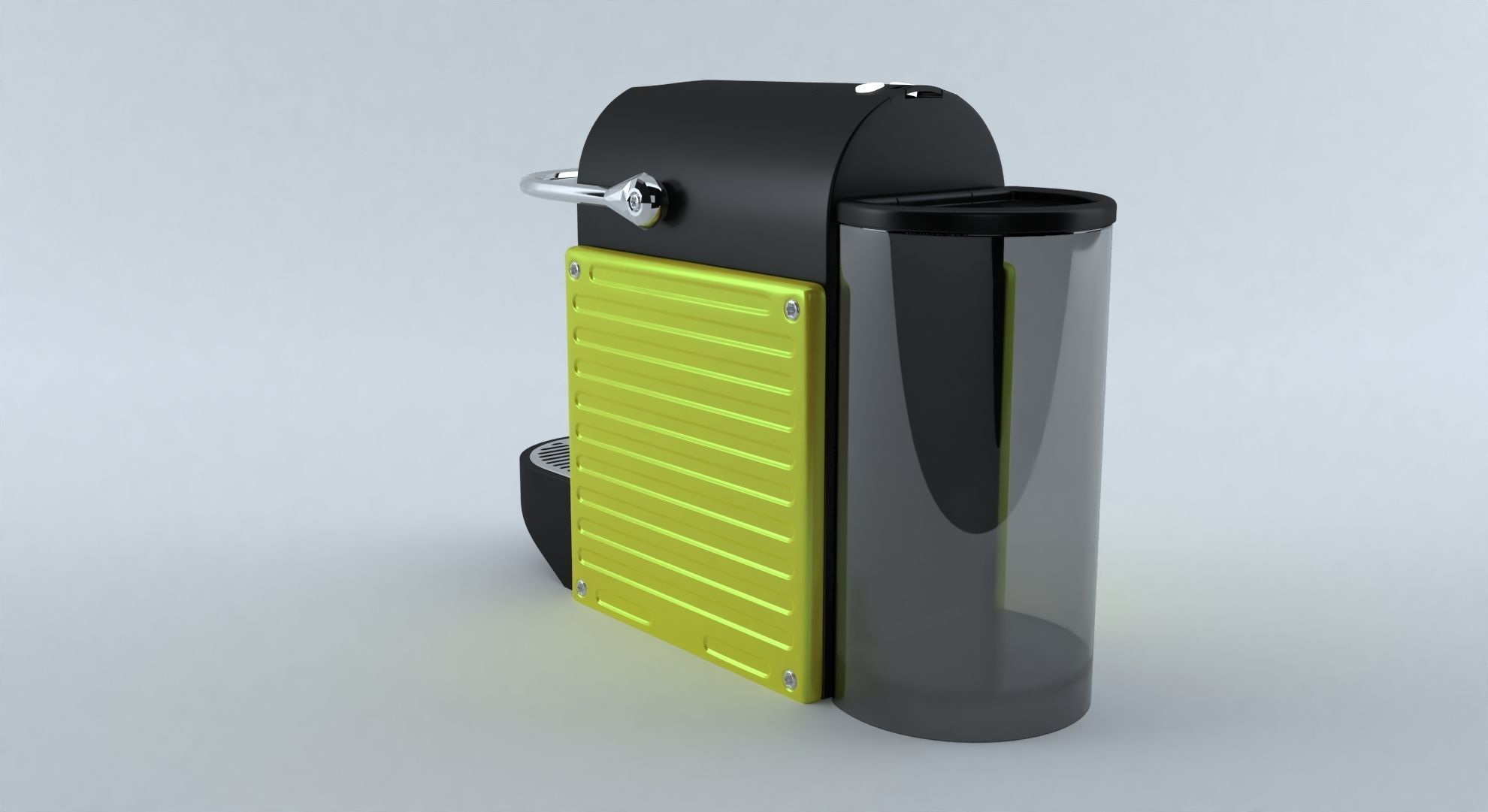 Nespresso coffee machine 3D model_1