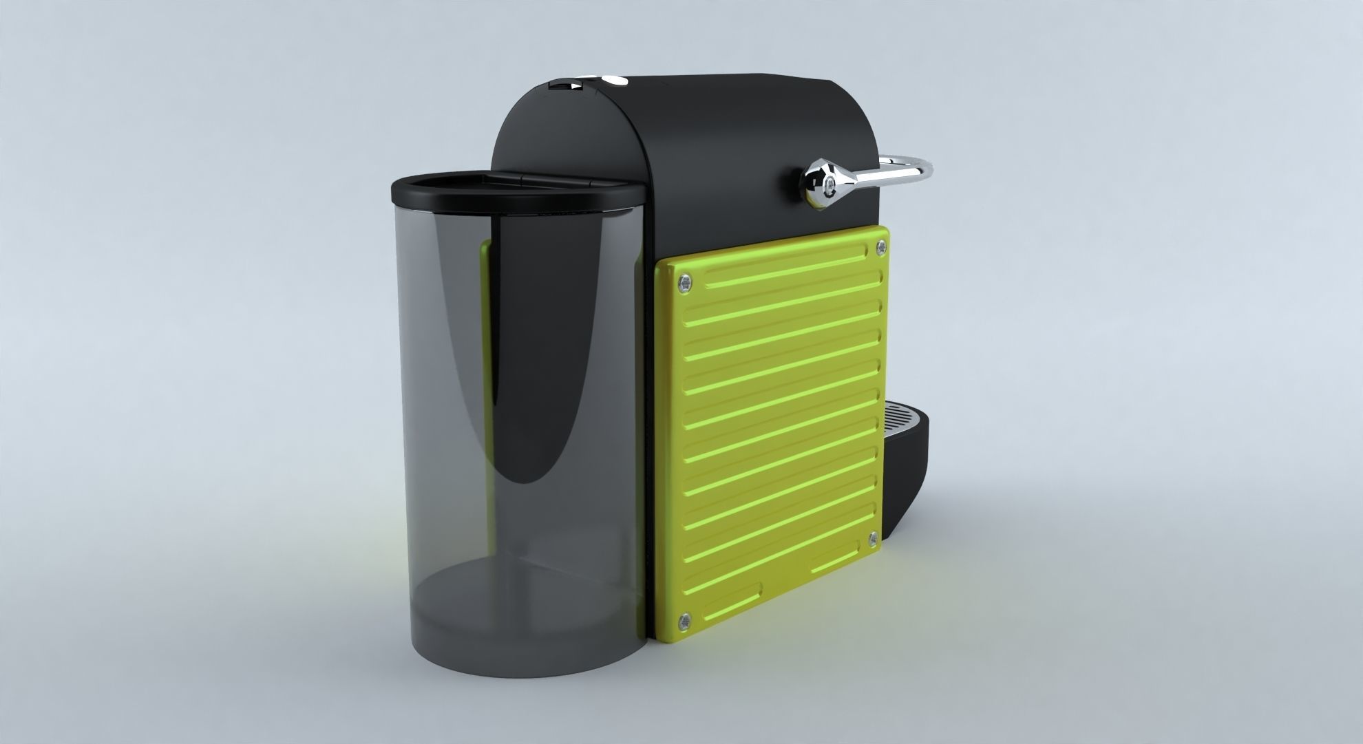 Nespresso coffee machine 3D model_2