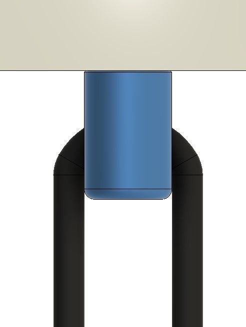 rope eyelet cable wire holder mount fastener  3D print model_2