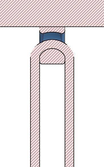 rope eyelet cable wire holder mount fastener  3D print model_4