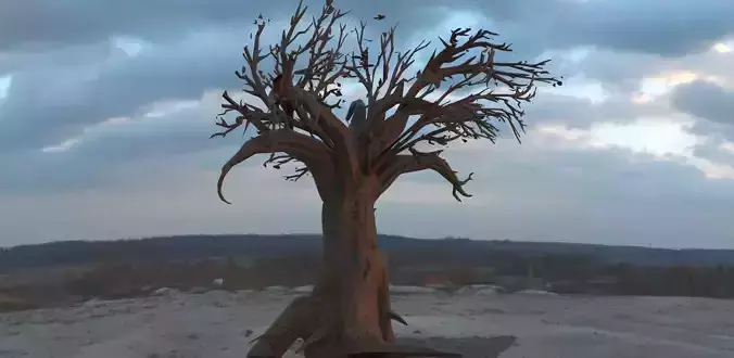 Tree Cthulhu 3D model