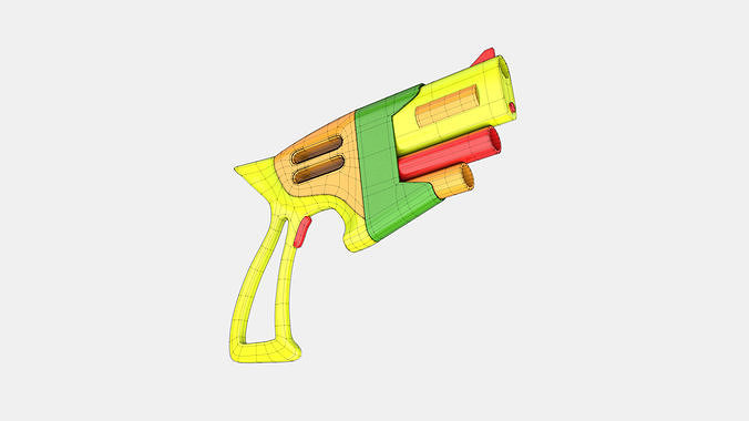 Toy Gun 3 3D model