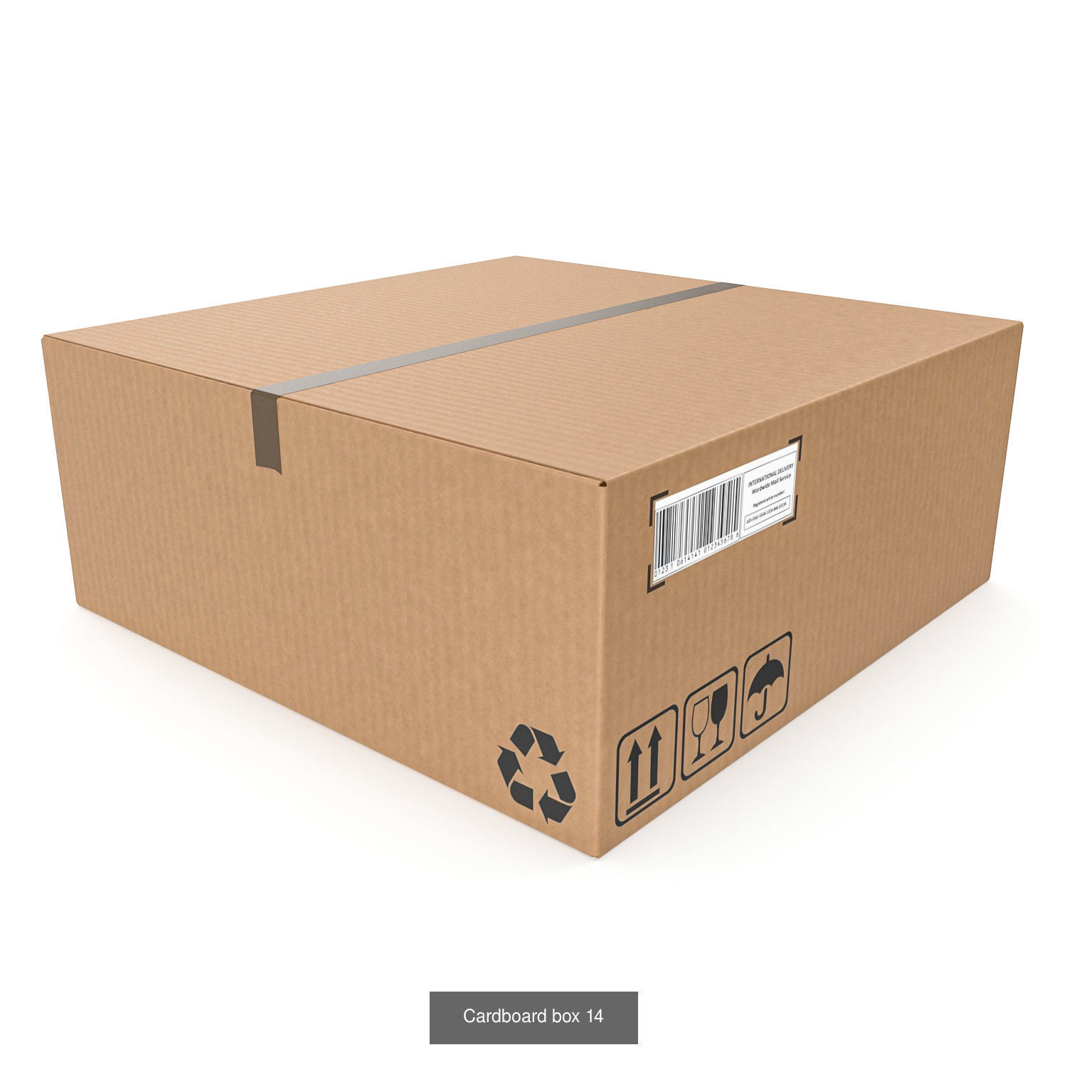 Cardboard boxes Collection _10
