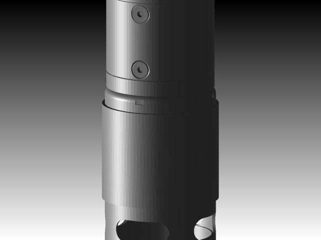 inova DC brush motor Free 3D model_1