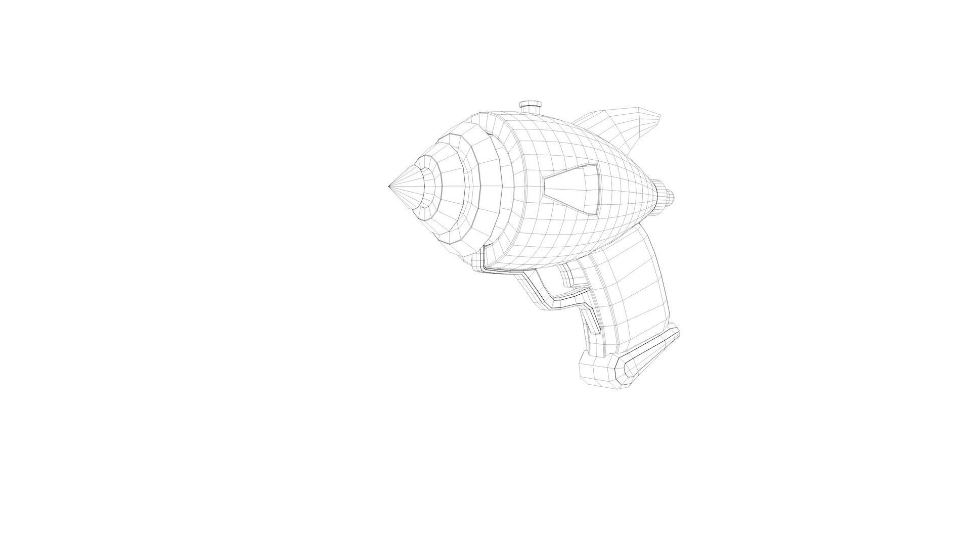 Toy Gun 2 3D model_6