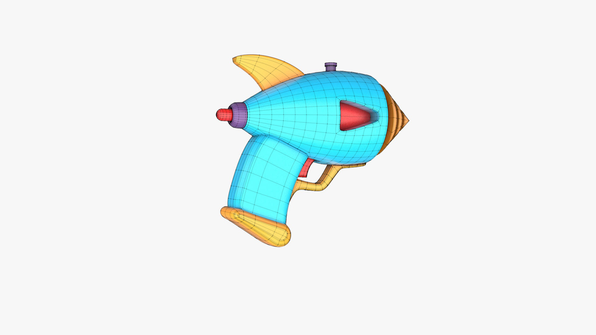 Toy Gun 2 3D model_2