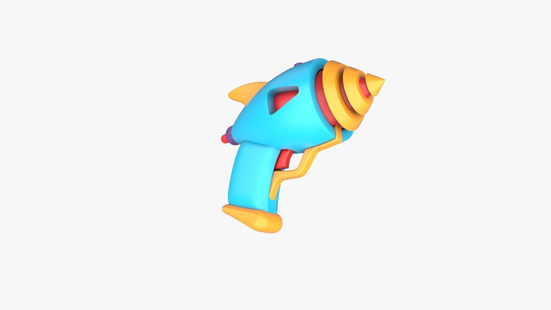 Toy Gun 2 3D model_5