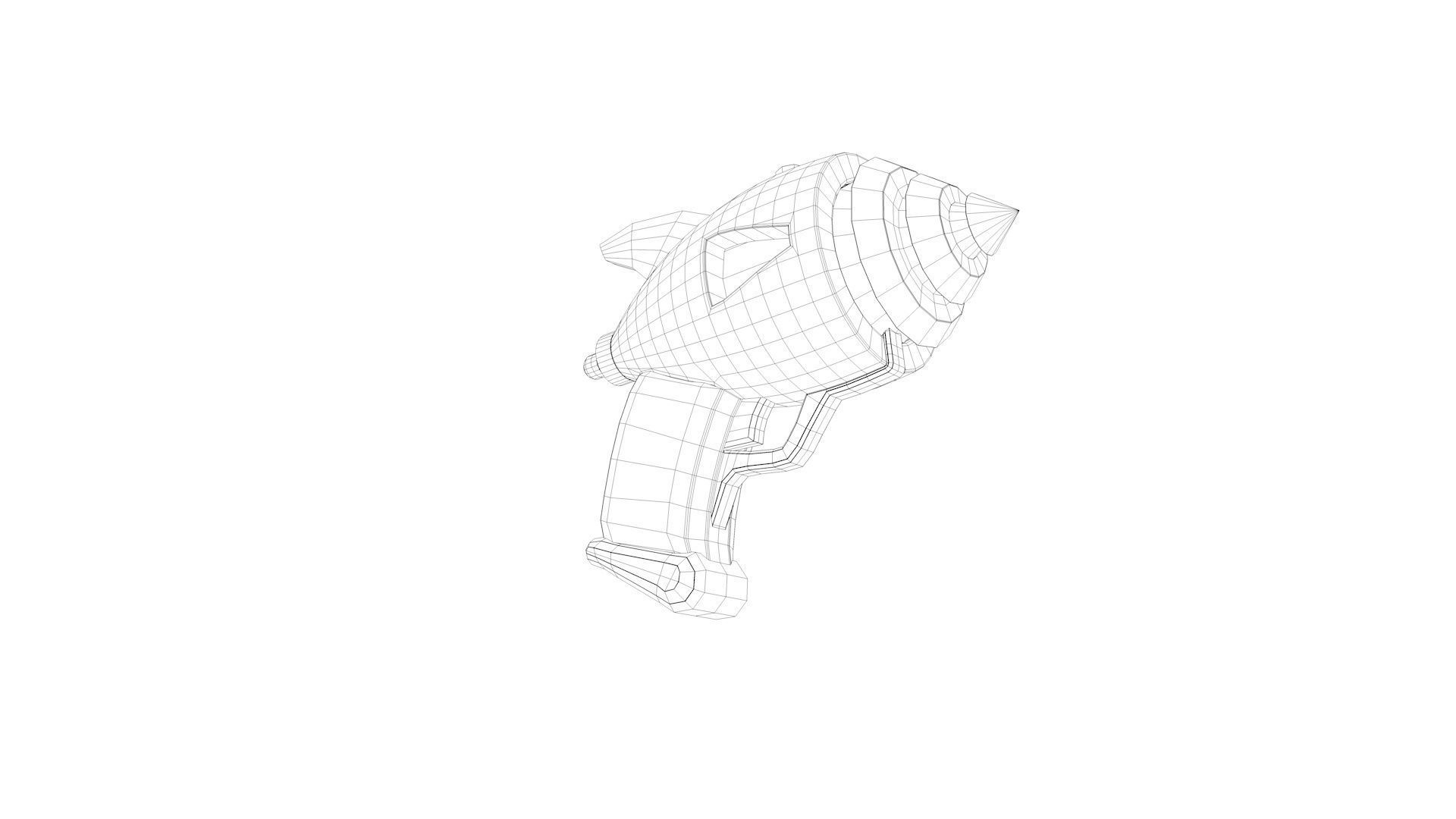 Toy Gun 2 3D model_8