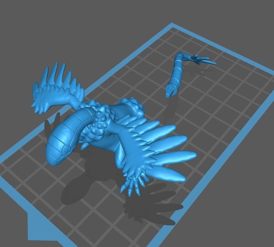 Pokemon Archen Archeops 3D print model_4