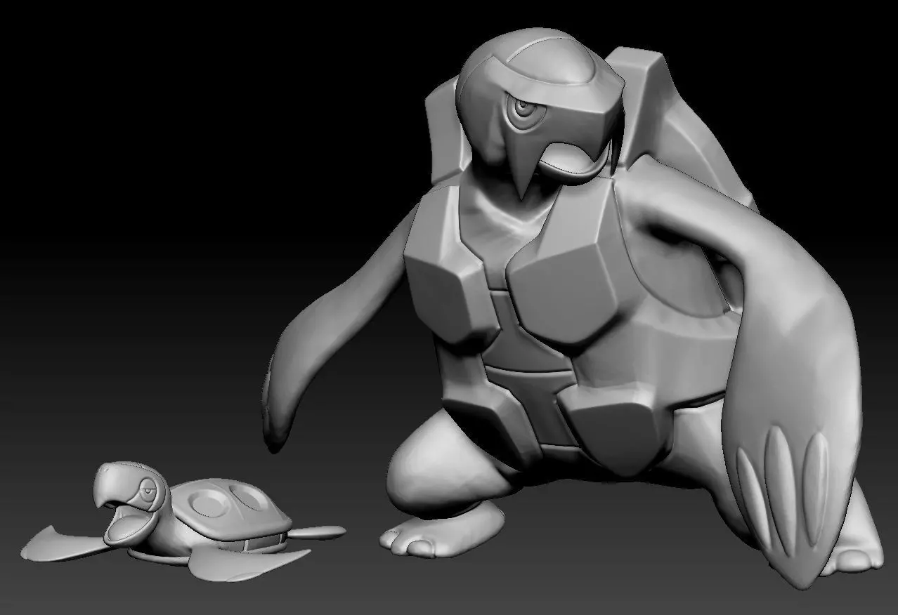 Pokemon Tirtouga Carracosta 3D print model_0