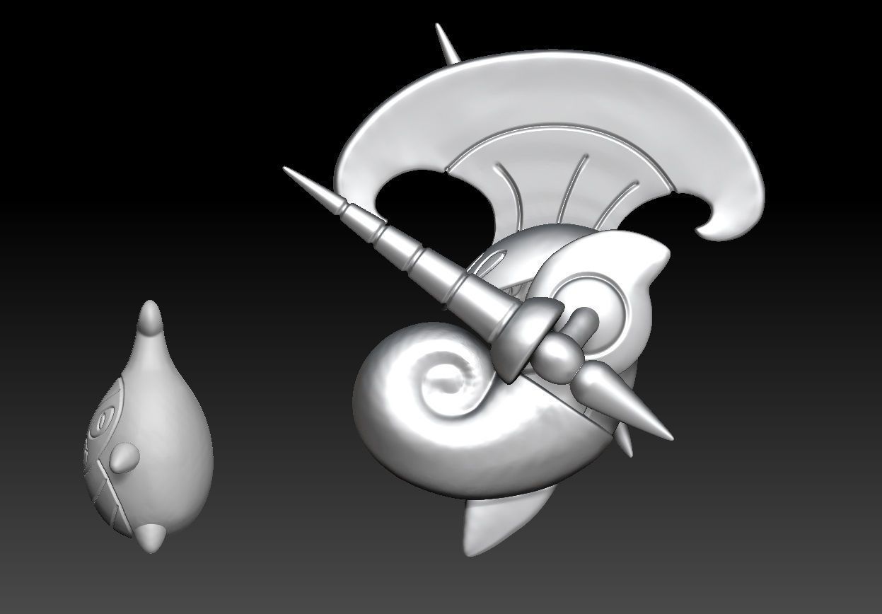 Pokemon Karrablast Escavalier 3D print model_2
