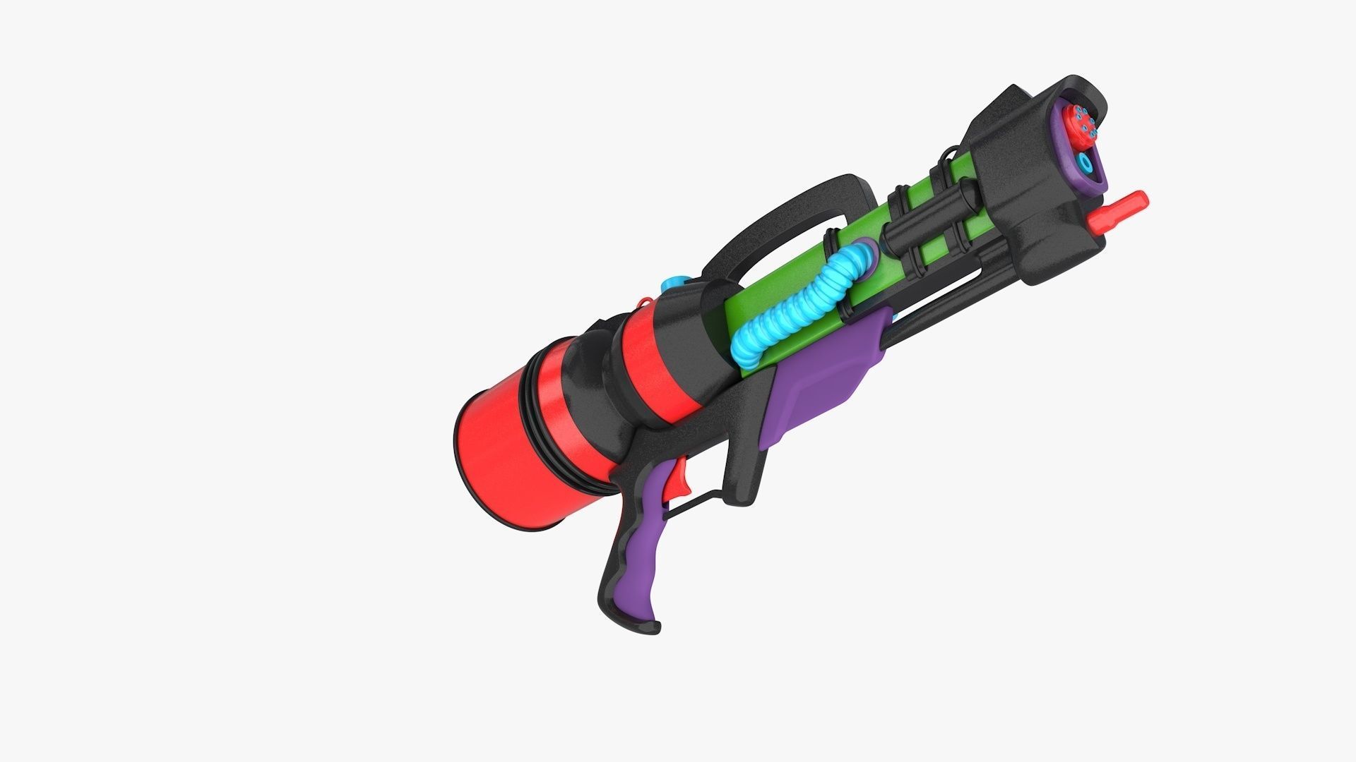 Toy Gun 5 3D model_3