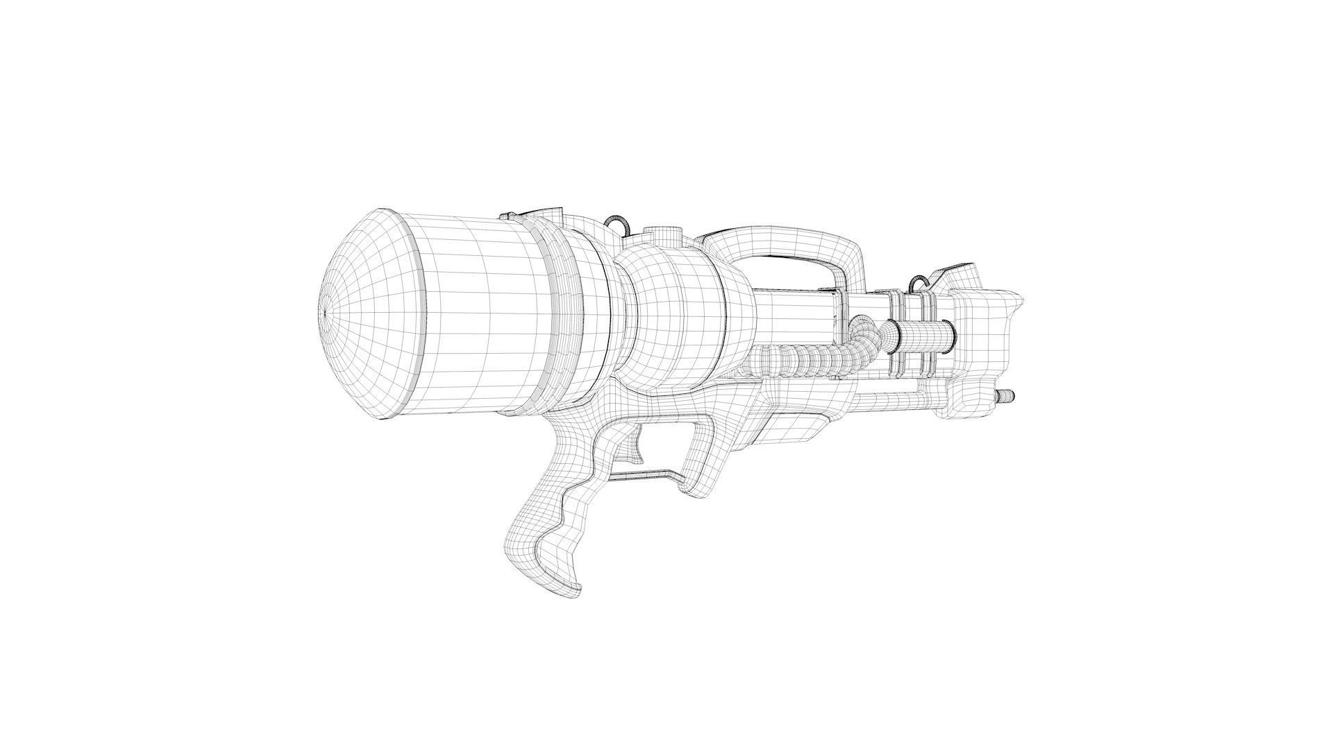 Toy Gun 5 3D model_10