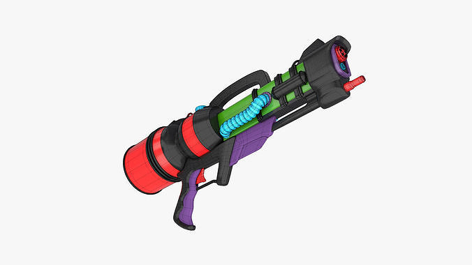 Toy Gun 5 3D model