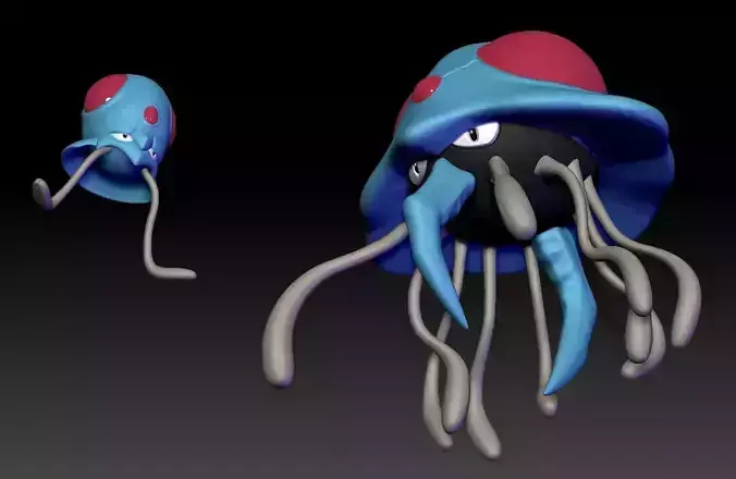 Pokemon Tentacool Tentacruel
