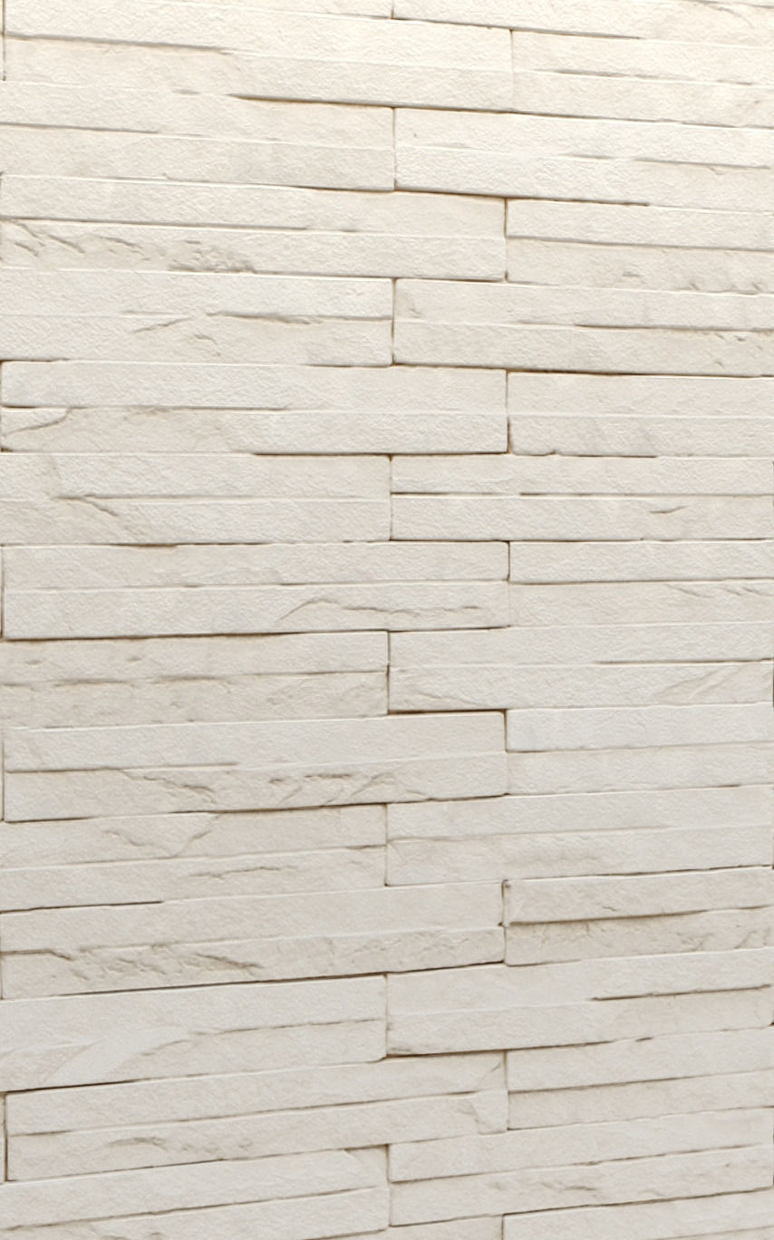 Stone white  slate 3D 3D model_6