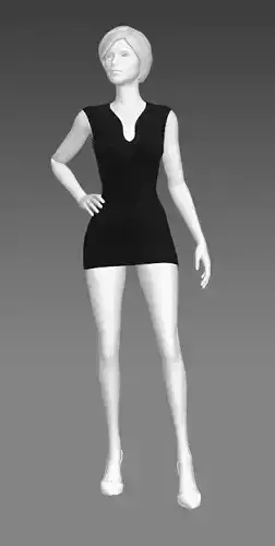 Woman Clothing Pose 470