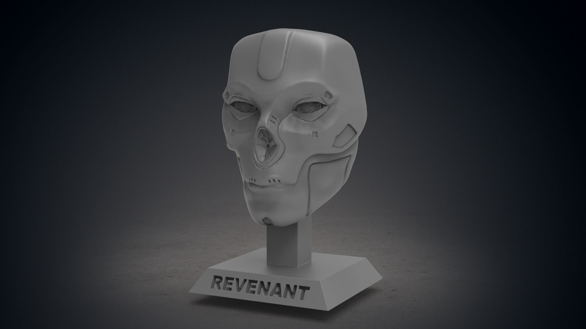 Revenant Mask Apex Legends 3D print model_5