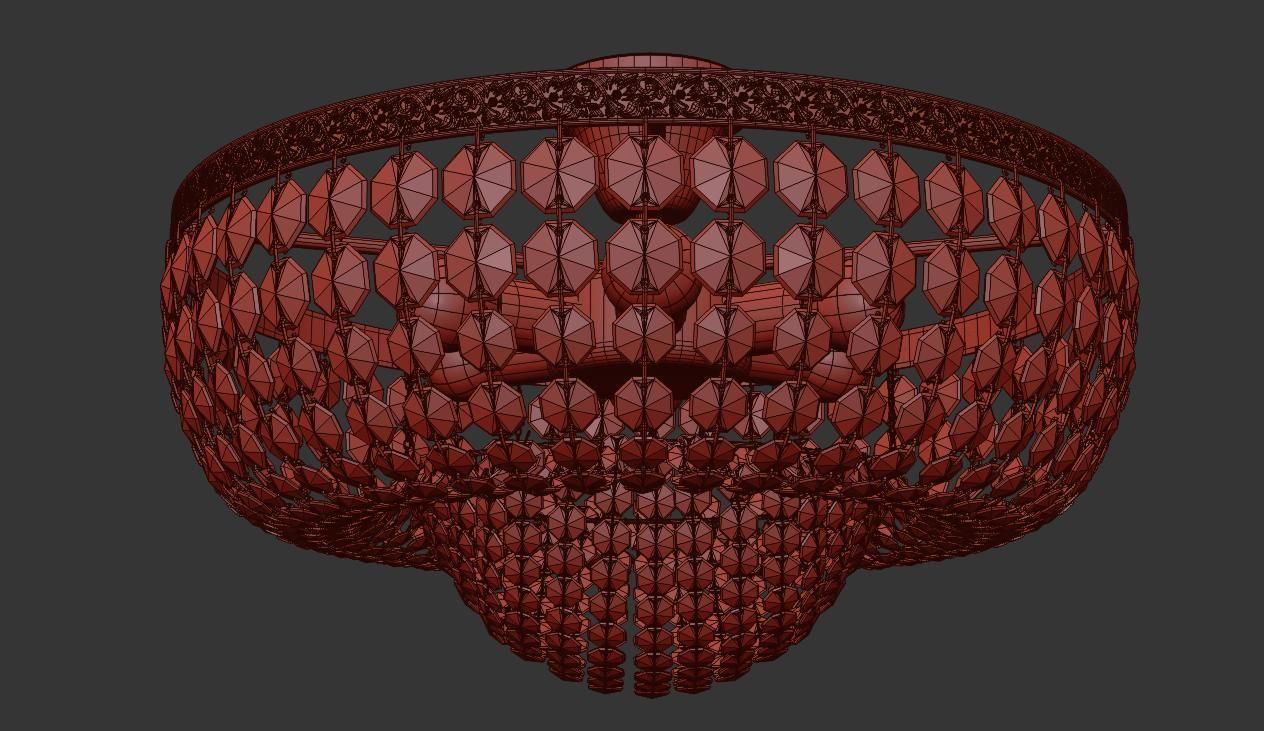 Chandelier Favola E  1 3 50 502 G Corona render 3D model_2