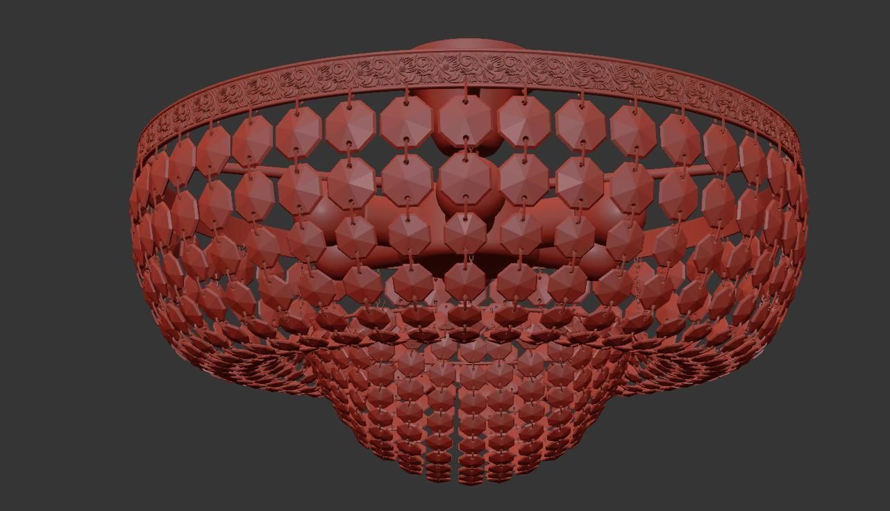 Chandelier Favola E  1 3 50 502 G Corona render 3D model_1