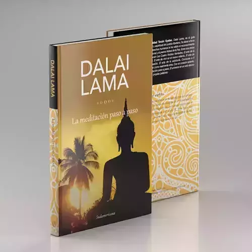 Dalai Lama Book 2 3D model