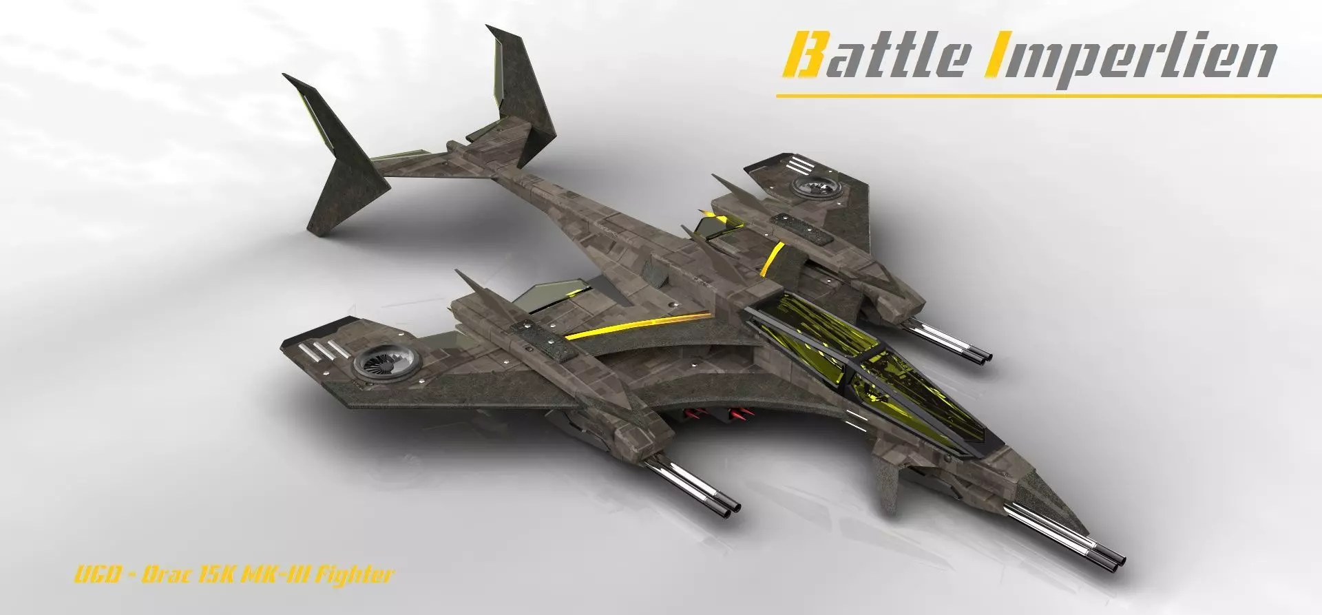 Orca Fighter for 3D 3D model