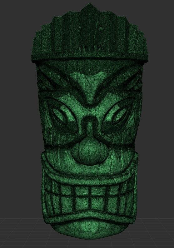 Finding Nemo Tiki God 3  Dios Tiki 3 Buscando a Nemo print model 3D print model_5