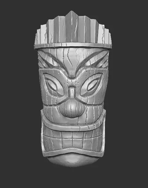 Finding Nemo Tiki God 3  Dios Tiki 3 Buscando a Nemo print model 3D print model_0