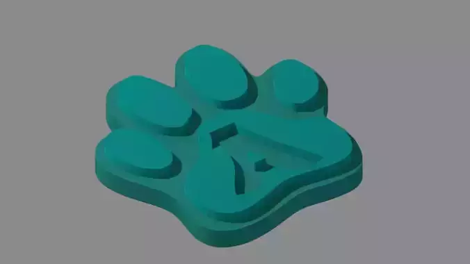 Text molder 3d printables petspaw font