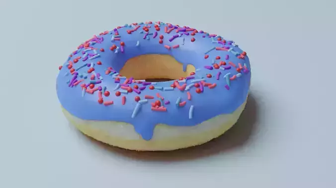 DONUT with sprinkles