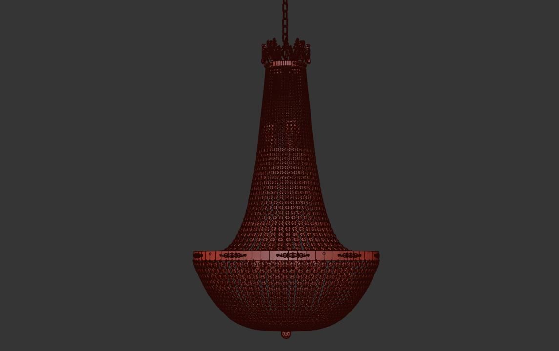 Chandelier Pera E 1 5 80 602 G 3D model_2