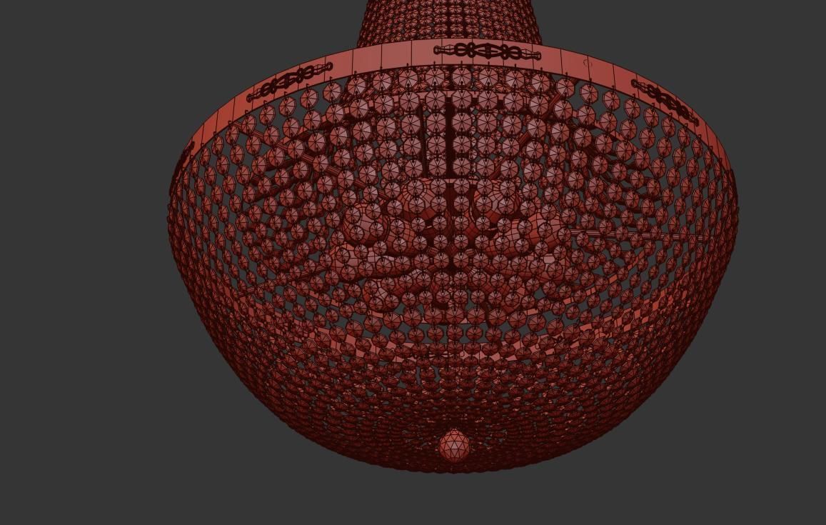 Chandelier Pera E 1 5 80 602 G 3D model_3