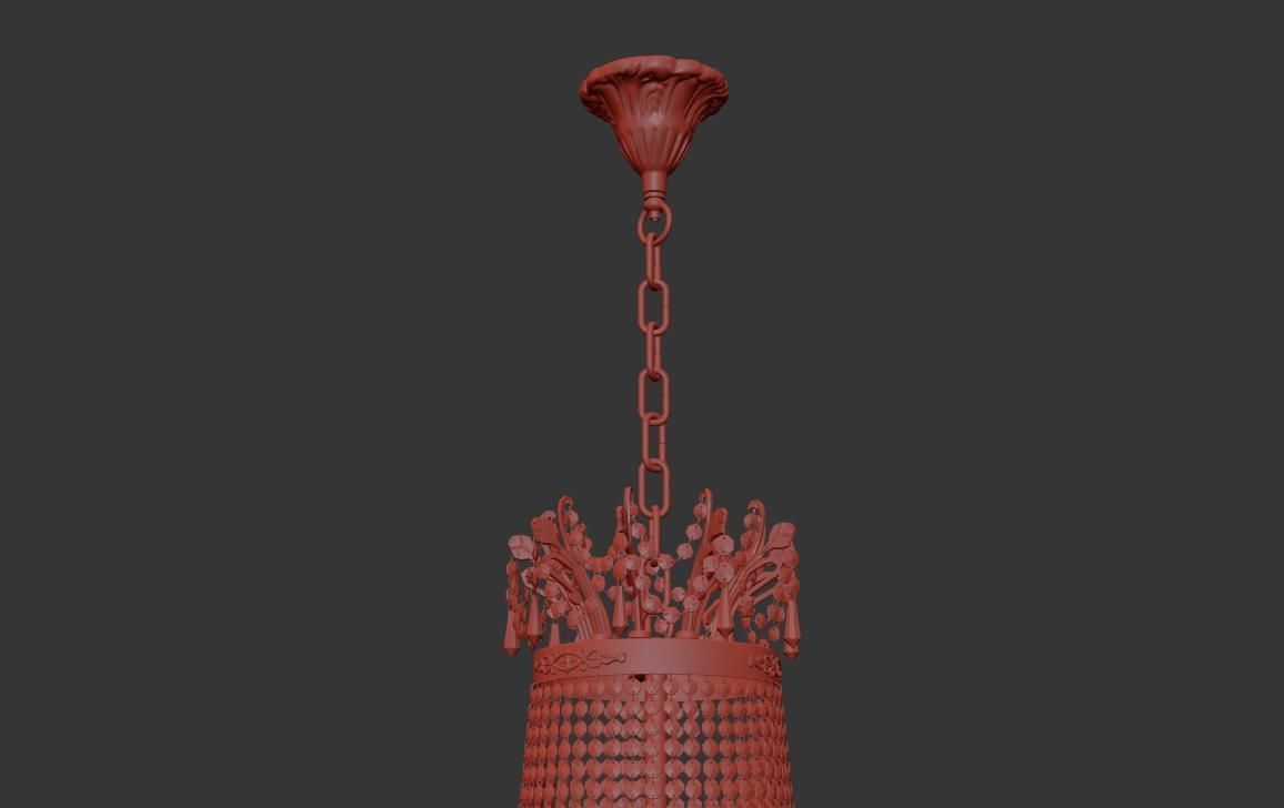 Chandelier Pera E 1 5 80 602 G 3D model_4