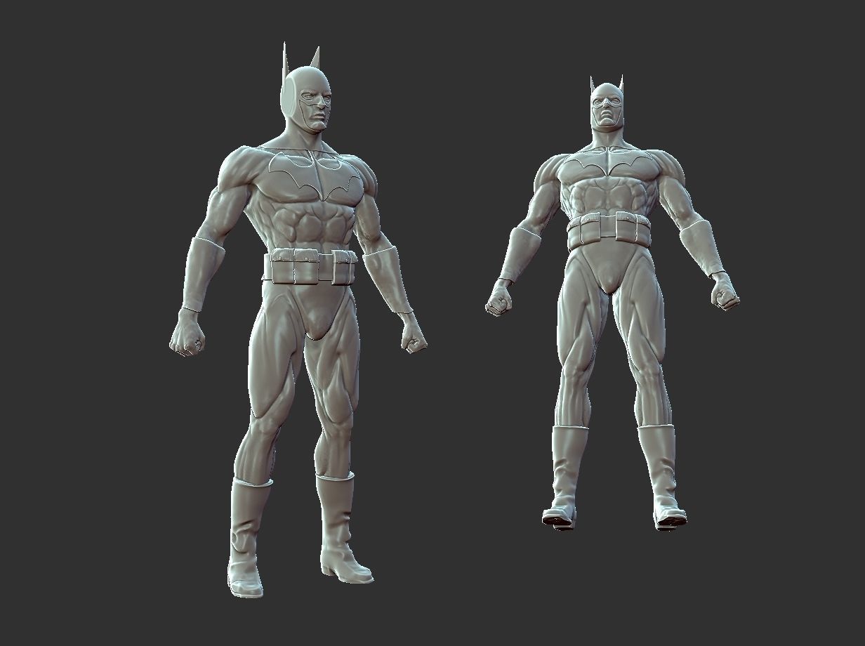 batman 3d model 3D print model_4