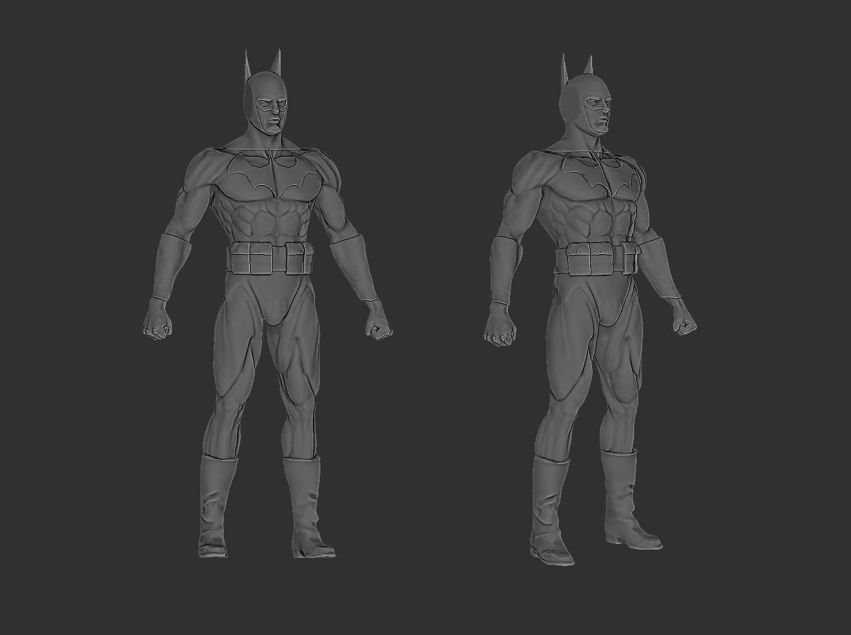 batman 3d model 3D print model_1